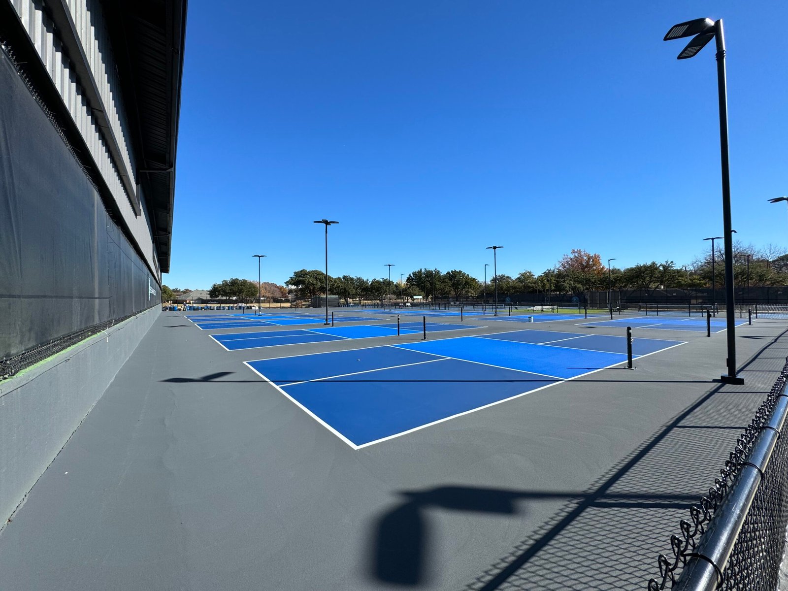 Sports court construction in Central Florida